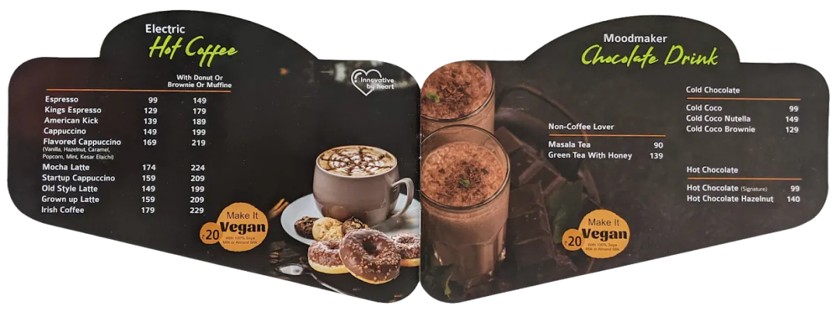 Expert barista preparing coffee at JBee's cafe